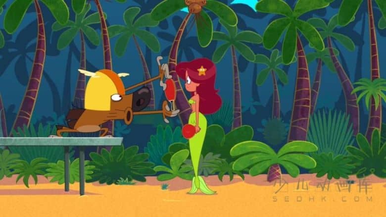 《鲨鱼哥和美人鱼 Zig & Sharko》第二季全78集